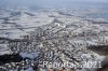 Luftaufnahme Kanton Zug/Rotkreuz/Rotkreuz im Schnee - Foto Rotkreuz ZG 6044